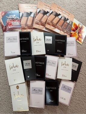Dior Fragr Collection - Assorted Perf Samples of 19
